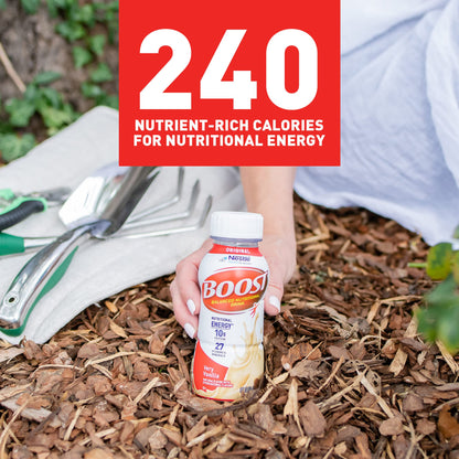 BOOST Original Ready to Drink Balanced Nutritional Drink, Very Vanilla, 8 FL OZ (Pack of 6)