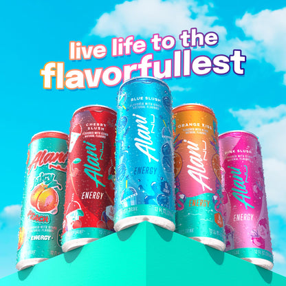 Alani Nu Orange Kiss Sugar Free Energy Drink (Pack of 12)