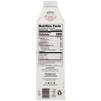ELMHURST Milked Oats, 32 FZ