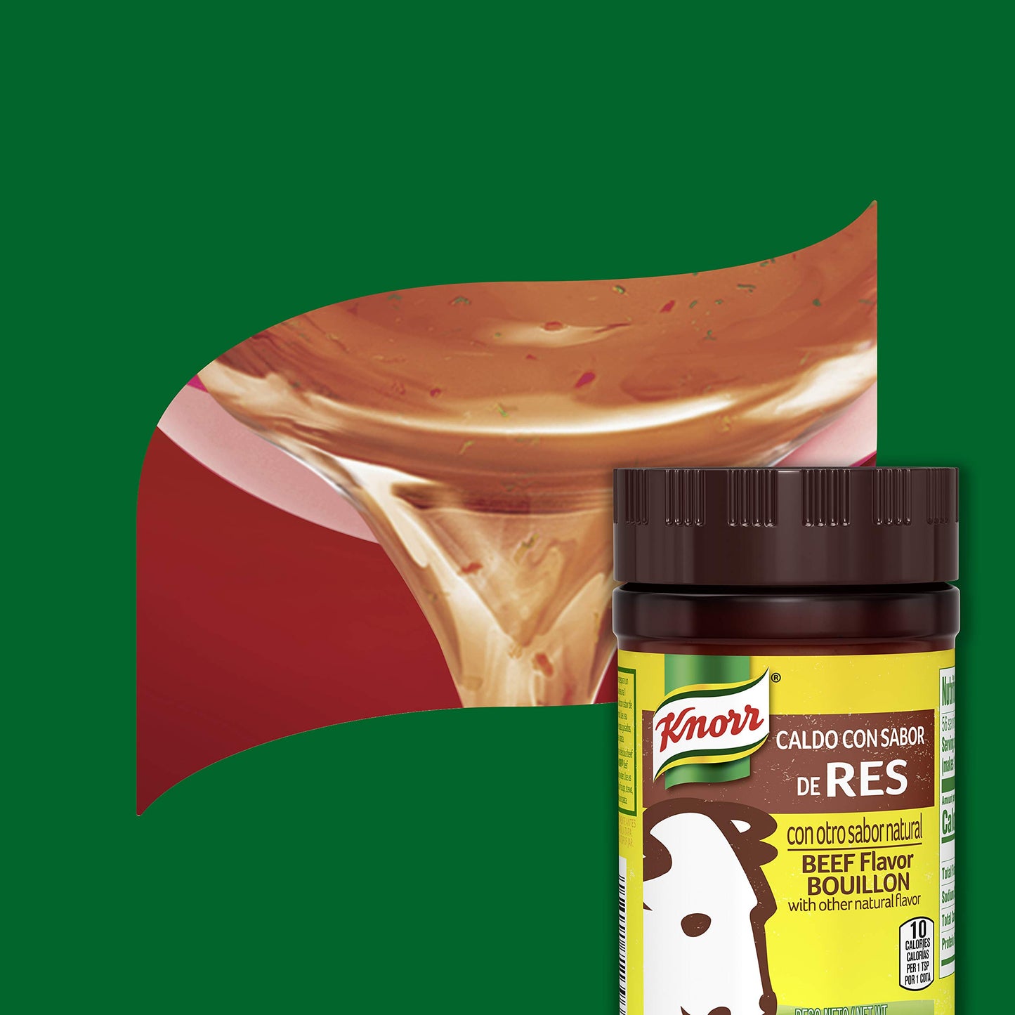 Knorr Beef Flavor Bouillon For Sauces, Soups and Stews Granulated Fat and Cholesterol Free 7.9 oz