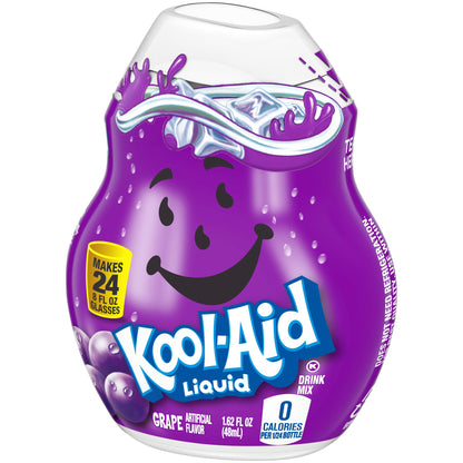 Kool-Aid Liquid Grape Artificially Flavored Soft Drink Mix, 1.62 fl oz Bottle