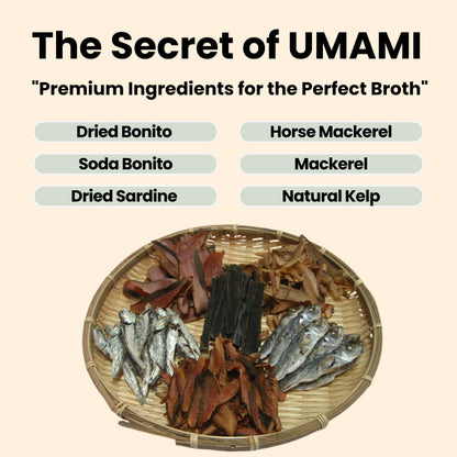 Matcharl Japanese Dashi Stock 20 Packets – 400-Year Legacy Authentic Katsuobushi (Dried Bonito) | All-Natural, Non-GMO, No MSG, No Salt | Premium Umami Broth for Miso Soup, Ramen & Healthy Cooking | Made in Japan 10g × 20packs 7.05 oz
