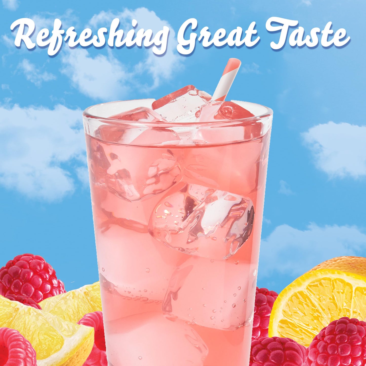 Crystal Light Single Serve Raspberry Lemonade Artificially Flavored Powdered Drink Mix, 120 per Case, 4 Boxes of 30 On-the-Go Packets