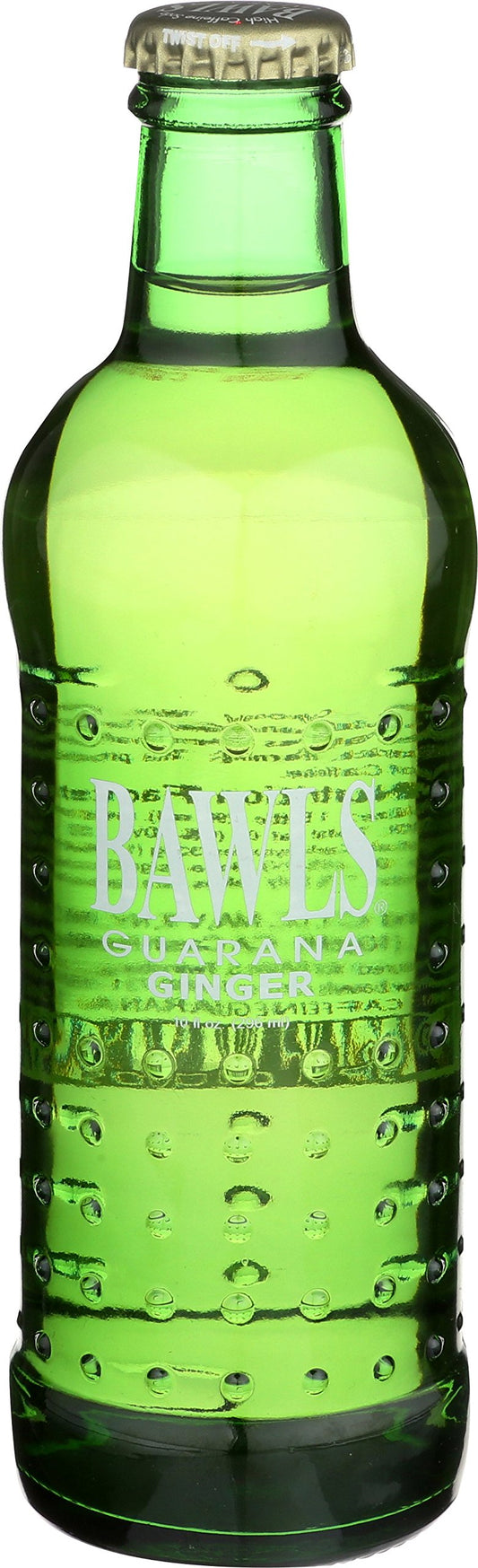 Bawls Guarana Soda, Ginger Ale, 10 fl oz