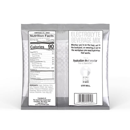 Sqwincher Powder Pack | Cool Citrus Flavored | Low Calorie | Low Sodium | Electrolyte Replenishment Hydration Drink Mix | Just Add to 5 Gallons of Water | 47.66 oz packet (pack of 16)