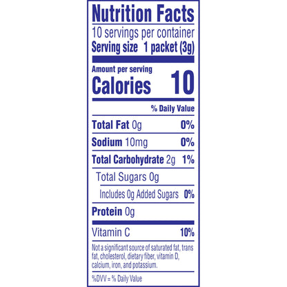 Crystal Light Raspberry Green Tea Naturally Flavored Powdered Drink Mix, 120 ct Pack, 12 Boxes of 10 On-the-Go-Packets