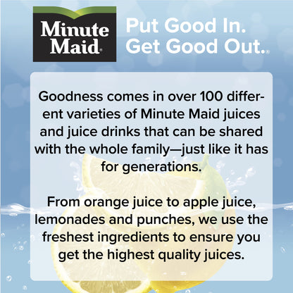 Minute Maid, Lemonade Made With Real Lemons, 2 Liters Bottle