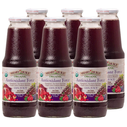 Smart Juice Antioxidant Force Organic Juice - 33.8 fl oz (1L) - (Case of 6)