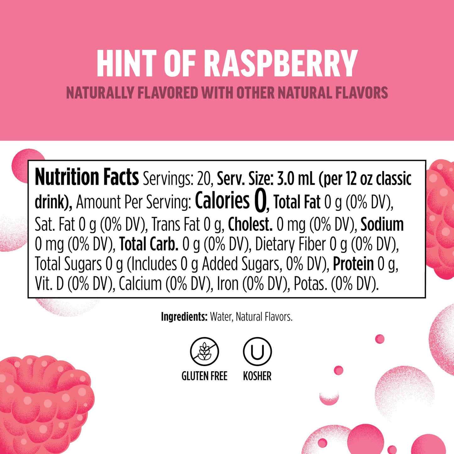 Ninja Thirsti Flavored Water Drops, Berry Lemon Variety Pack, Refreshing Fruit Flavors, Zero Calories, Zero Sugar, Makes 17-20 12oz drinks, 3 Pack, WCFV1
