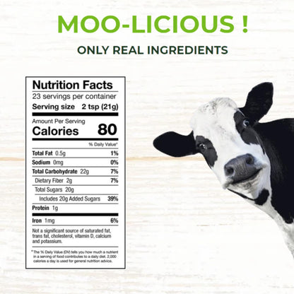 Sillycow Farms Hot Chocolate Mix Flavor | Rich Hot Cocoa Delight | Gluten-Free, Non-GMO, Dairy-Free | Nut-Free Certified Quality Cocoa Powder Blend | 16.9 Oz Reusable Glass Bottle - Pack of 1