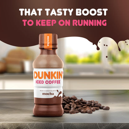 Dunkin' Donuts Mocha Iced Coffee, 13.7 fl oz
