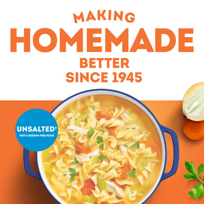 SWANSON S Unsalted Chicken Broth, 32 oz Carton