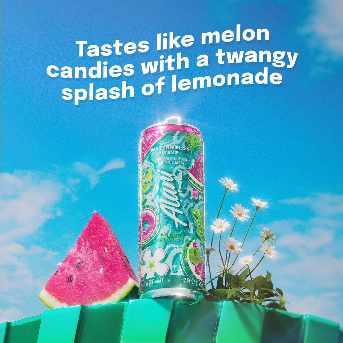 Alani Nu Watermelon Wave Sugar Free Energy Drink (Pack of 12)