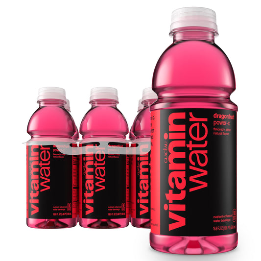 vitaminwater Power-C, 16.9 fl oz, 6 Pack