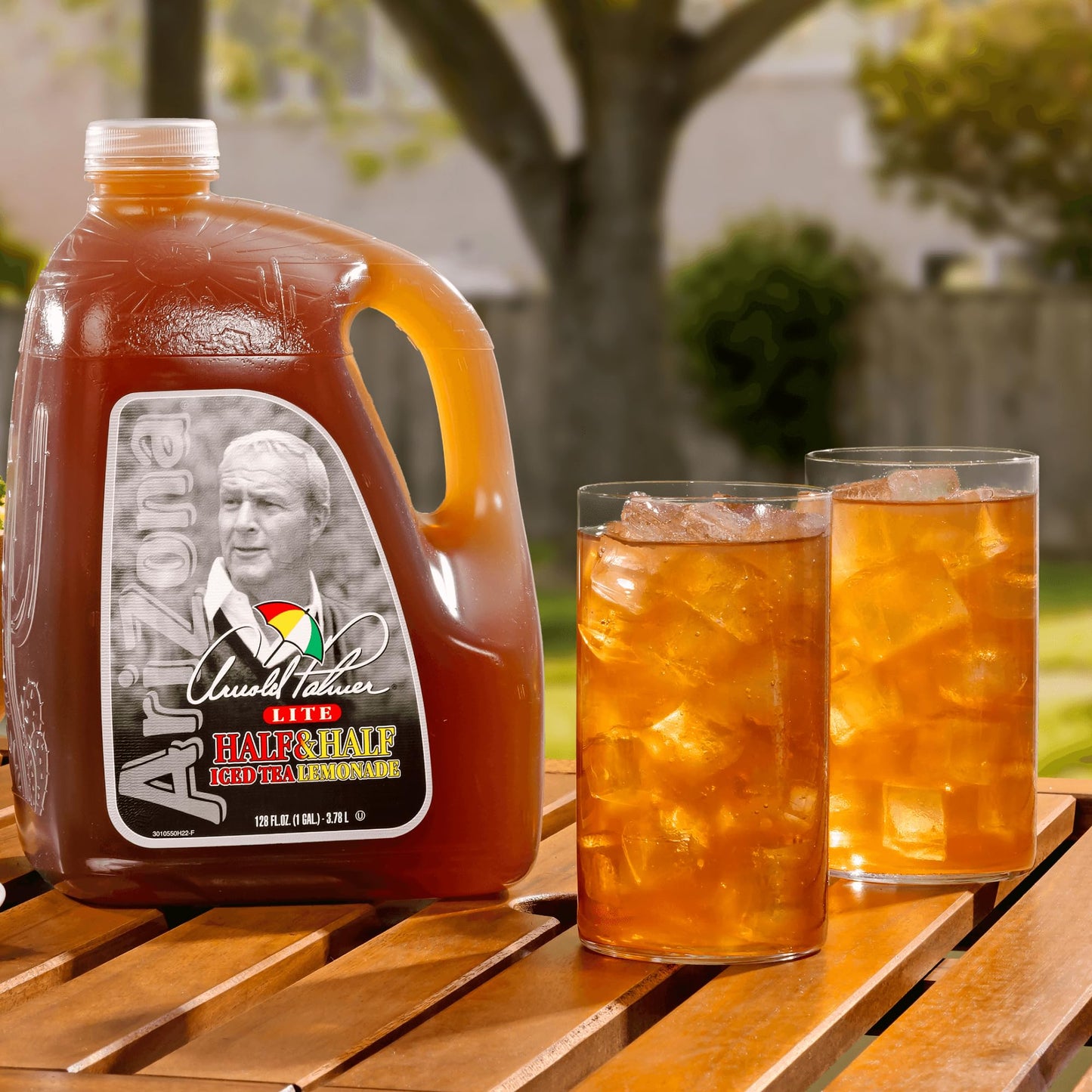Arizona Arnold Palmer Lite, Half Ice Tea & Half Lemonade, 128 Fl Oz