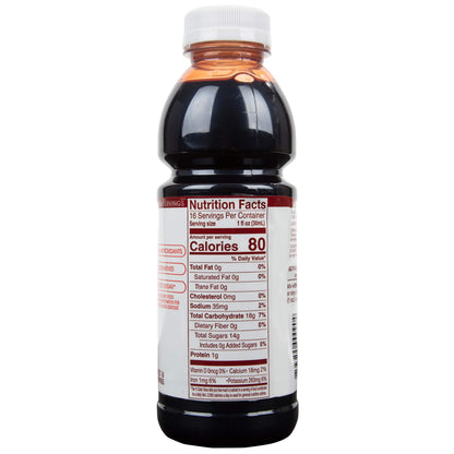 Cherry Bay Orchards Tart Cherry Concentrate - All Natural Juice to Promote Healthy Sleep, 16oz Bottle - Gluten Free, Natural Antioxidants, No Added Sugar or Preservatives