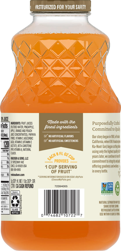 R.W. Knudsen Family Simply Nutritious Morning Blend Beverage, 32 Ounces