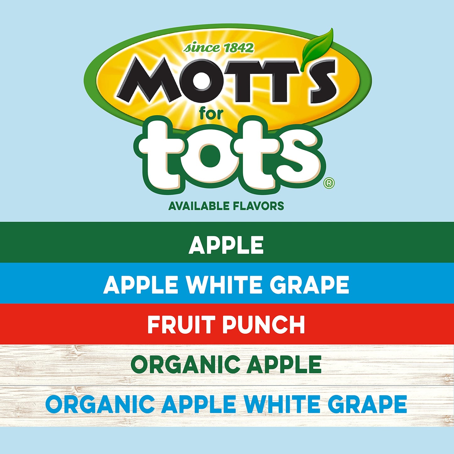 Mott's for Tots Apple, 6.75 fl oz boxes, 8 pack
