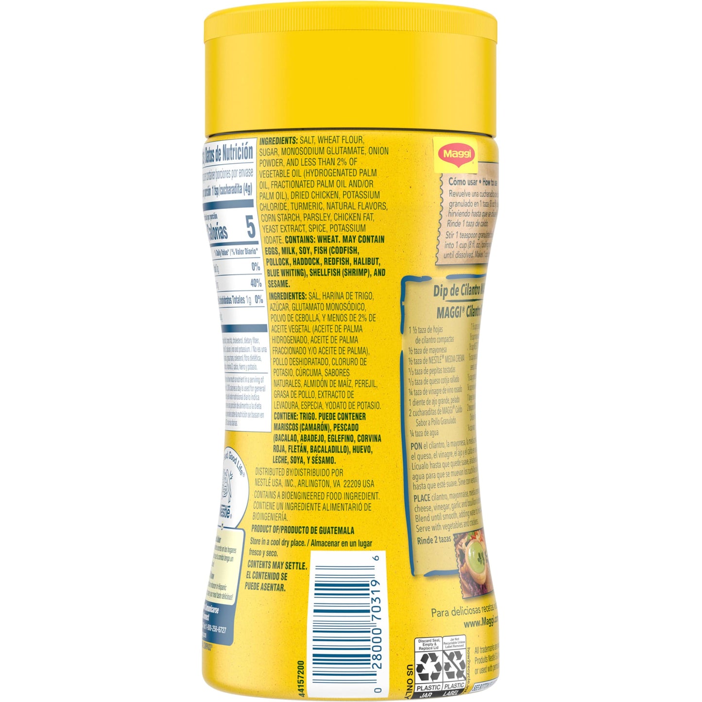 Maggi Granulated Chicken Flavor Bouillon, 15.9 oz