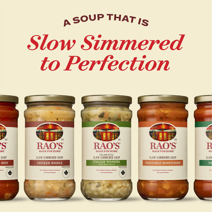 Rao's Homemade Italian Wedding Soup, 16oz, Traditional Italian Heat and Serve Soup, Made with Premium Quality Vegetables