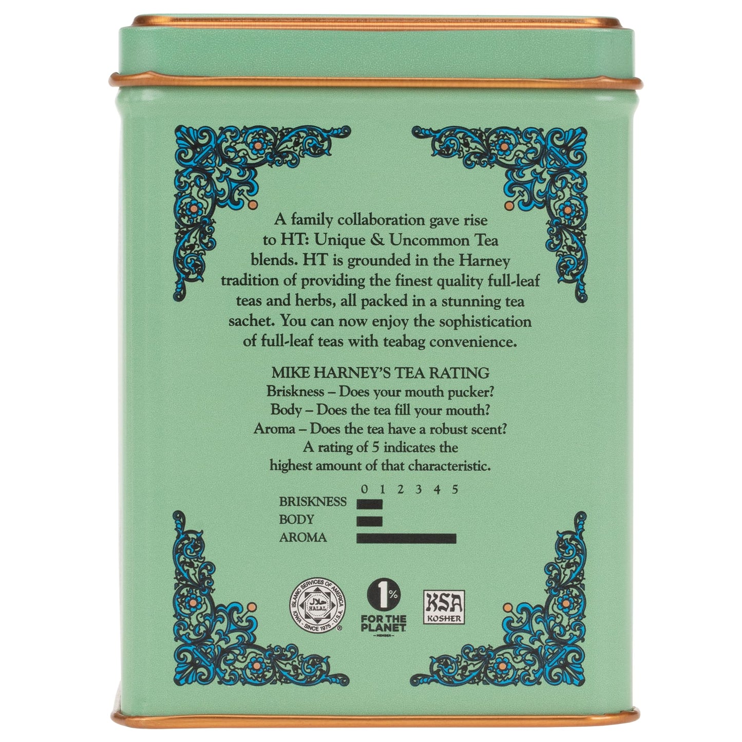 Harney & Sons Peppermint Herbal Tin, 20 Count