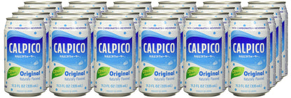 Calpico Original Citrusy Flavor Soft Drink in Can 11.3 fz (pack of 24)