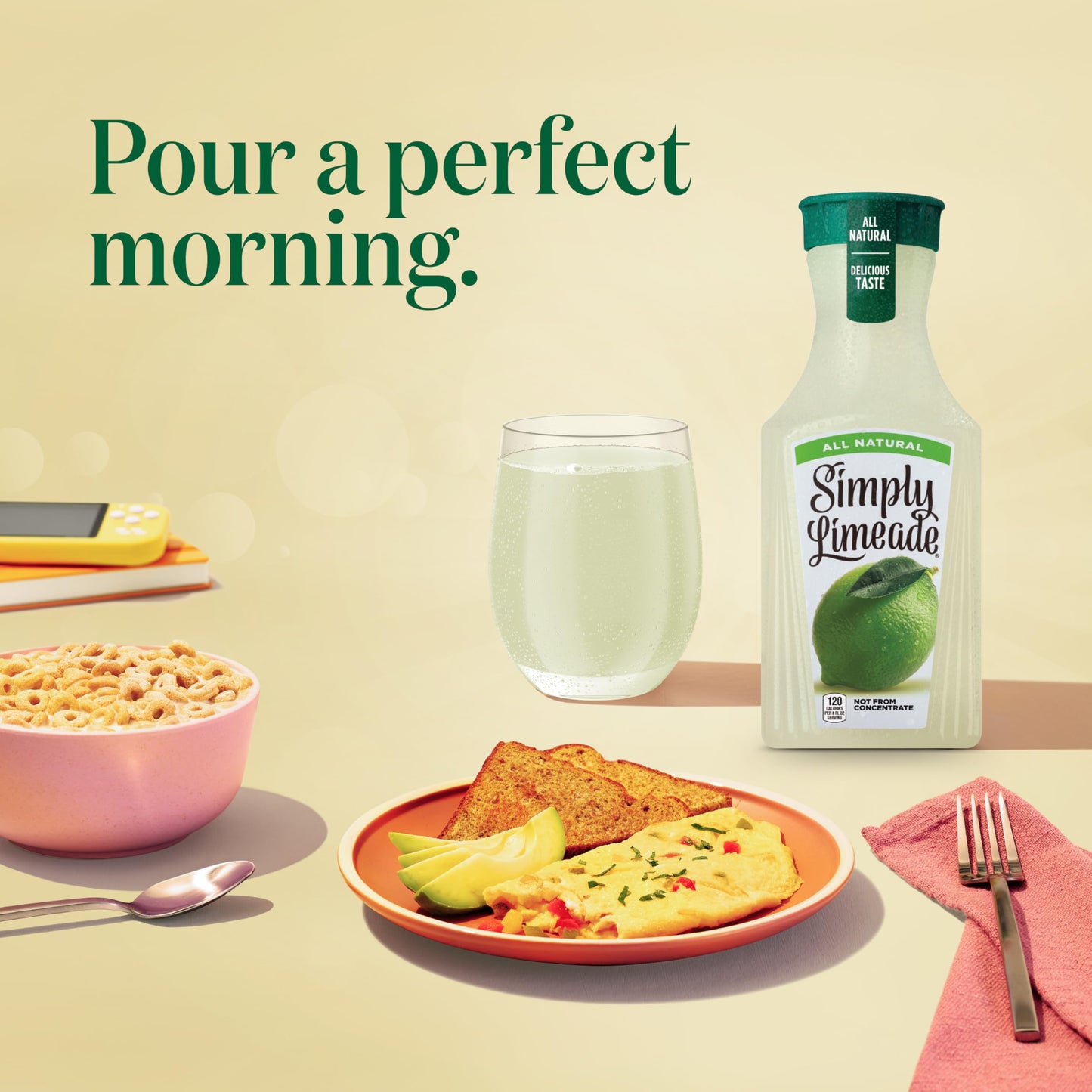 Simply Limeade, Non-GMO, 52 fl oz