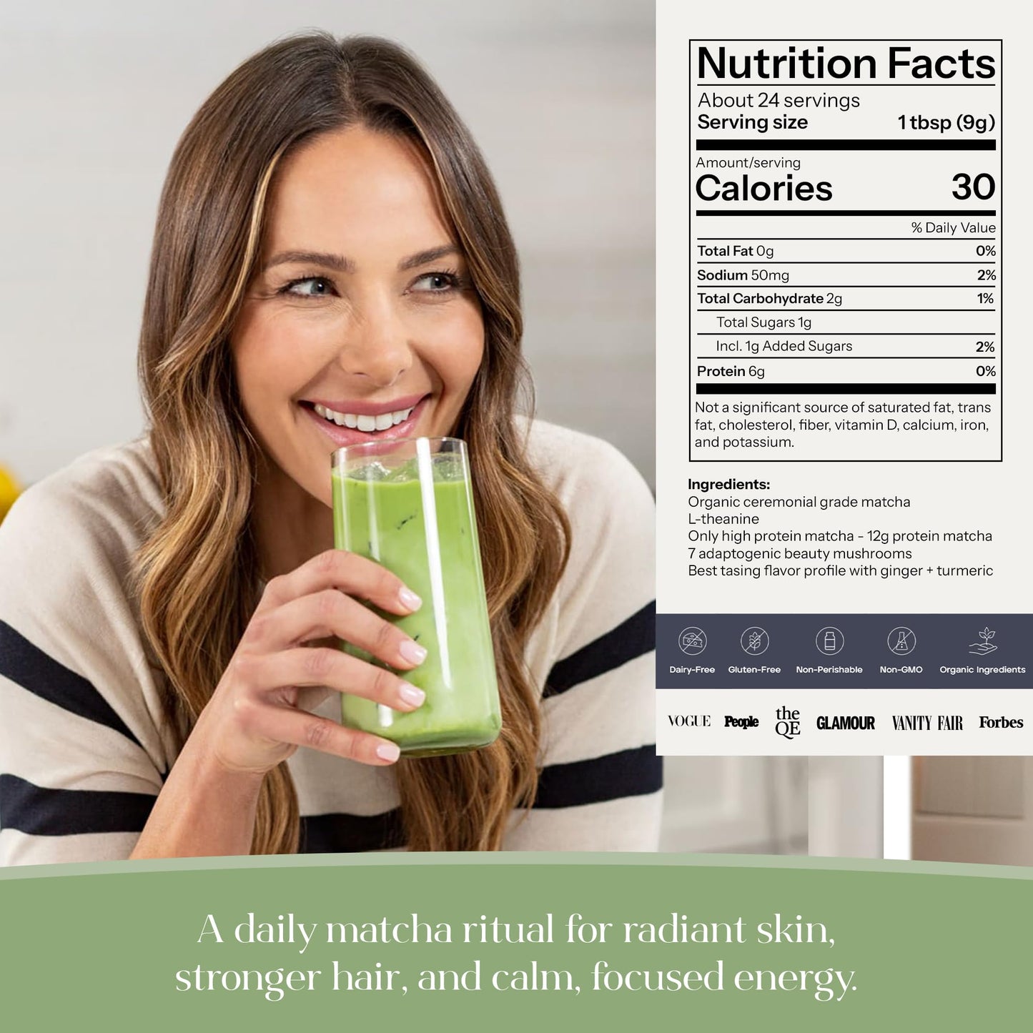 Kroma Ritual Wellness Pack – Grass-Fed Beef Bone Broth + Ceremonial Grade Matcha