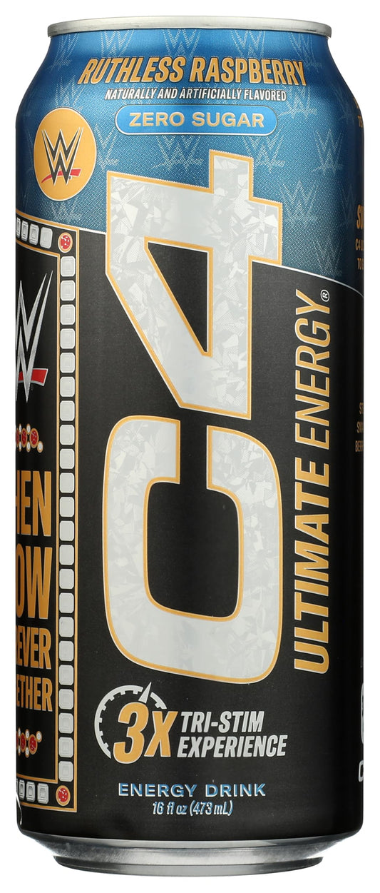 C4 Ultimate Energy Ruthless Raspberry