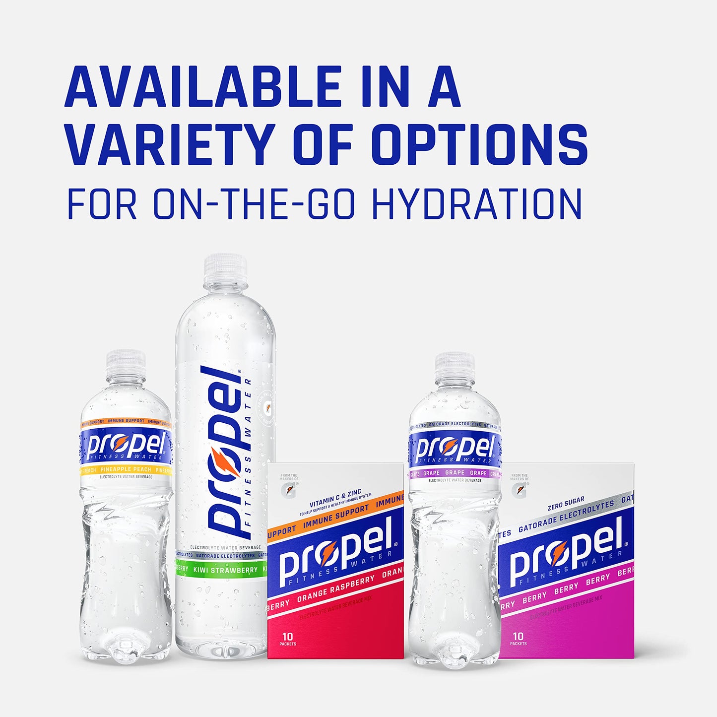 Propel Sports Drink, Grape, 1L Bottle, Zero Sugar, Electrolytes