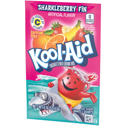 Kool-Aid Unsweetened Caffeine Free Strawberry Orange Punch Zero Calories Powdered Drink Mix 192 Count Pitcher Packets