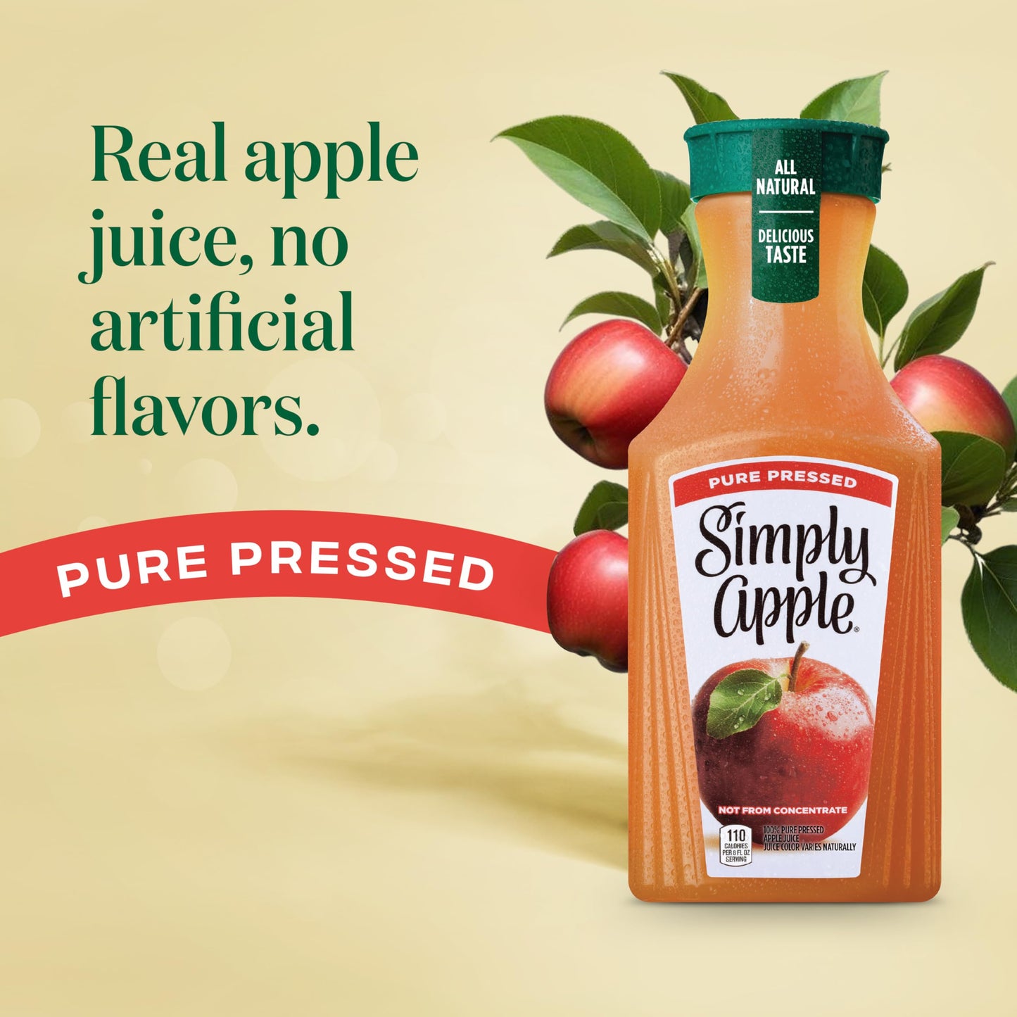 Simply Apple Juice, 52 Fl Oz Bottle