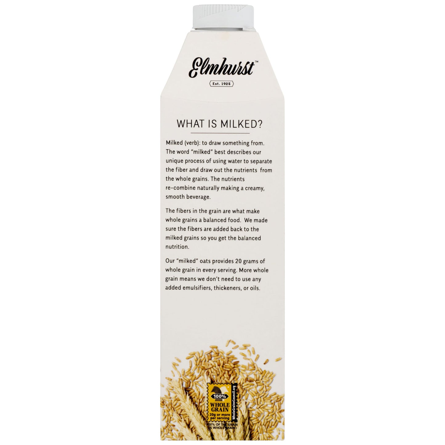 ELMHURST Milked Oats, 32 FZ