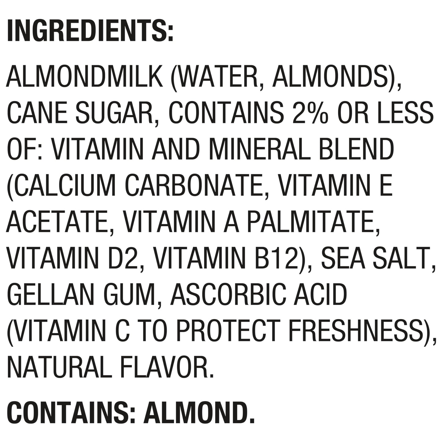 Silk Almond Milk, Original, Dairy Free, Gluten Free, Seriously Creamy Vegan Milk with 50% More Calcium than Dairy Milk, 64 FL OZ Half Gallon