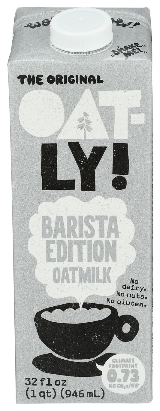 Oatly Barista Edition Oatmilk, vegan, 32 Fl Oz