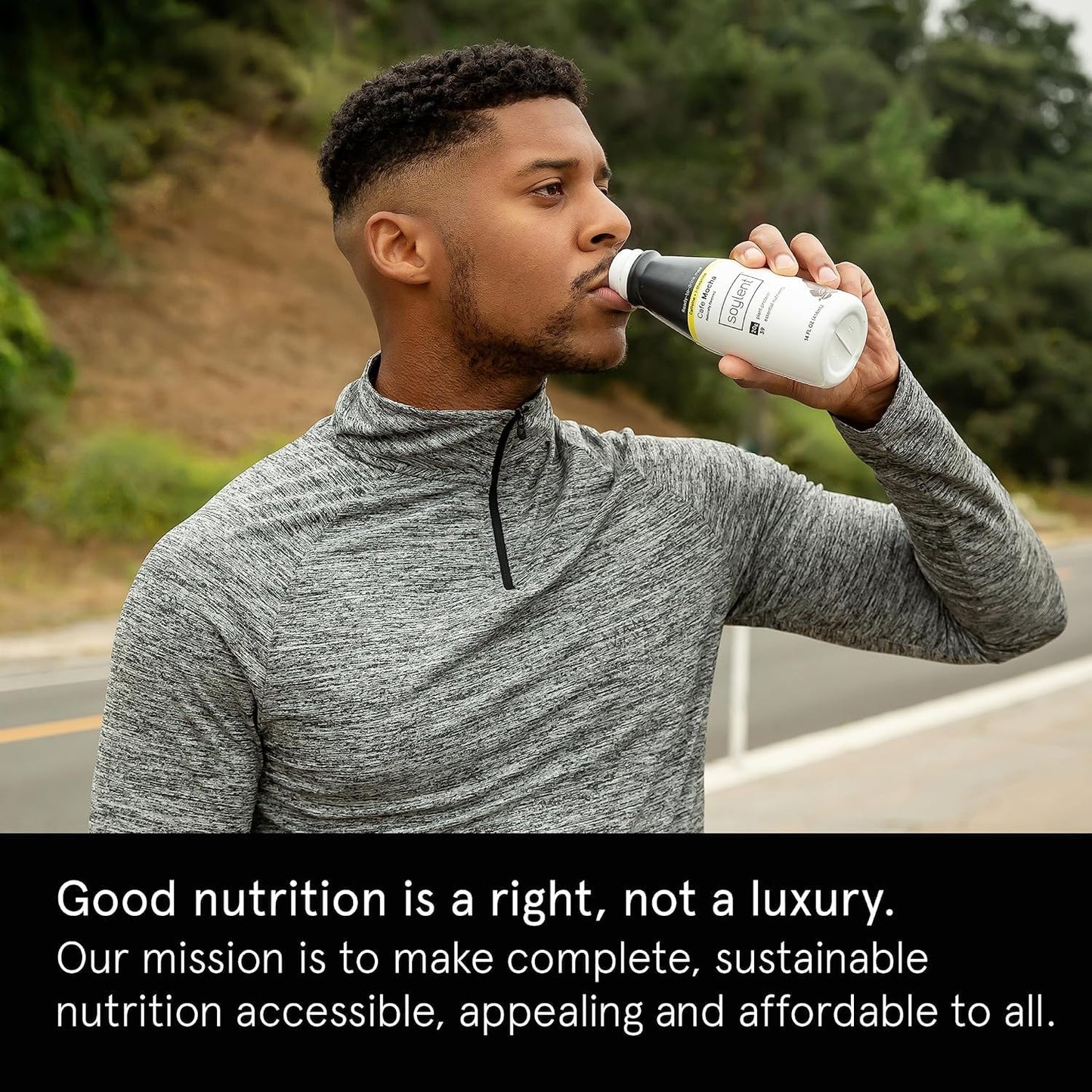 Soylent Vanilla and Cafe Mocha Meal Replacement Shake Bundle, Ready-to-Drink Plant Based Protein Drinks, Contains 20g Complete Vegan Protein and 1g Sugar, 14oz, 12 Pack