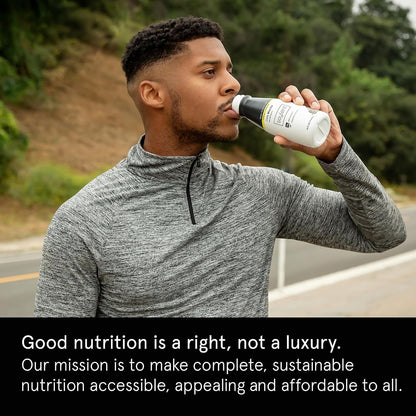 Soylent Vanilla and Cafe Mocha Meal Replacement Shake Bundle, Ready-to-Drink Plant Based Protein Drinks, Contains 20g Complete Vegan Protein and 1g Sugar, 14oz, 12 Pack
