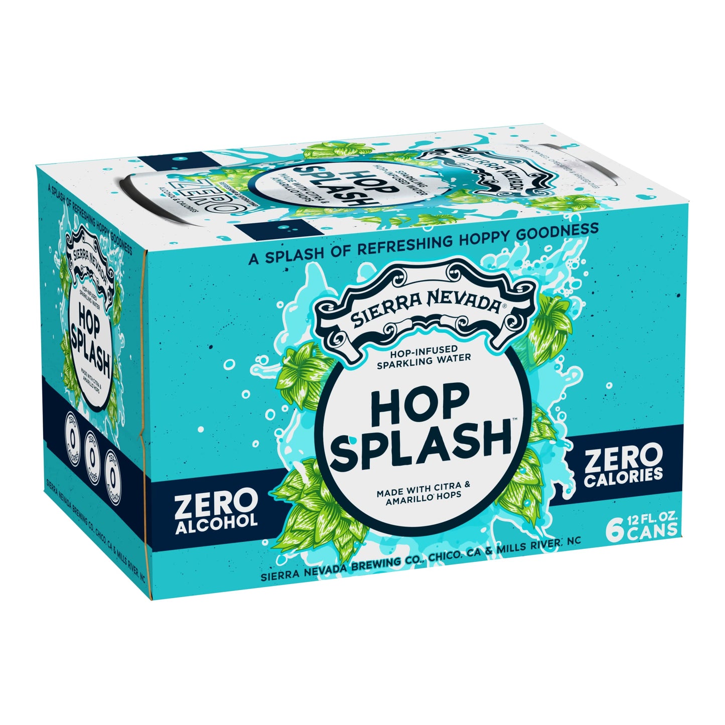 Sierra Nevada, Non-Alcoholic Hop Splash, 6pk, 12 Fl Oz Cans