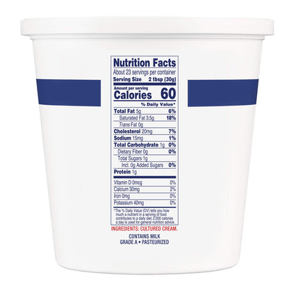 Daisy, Regular Sour Cream, 24 oz