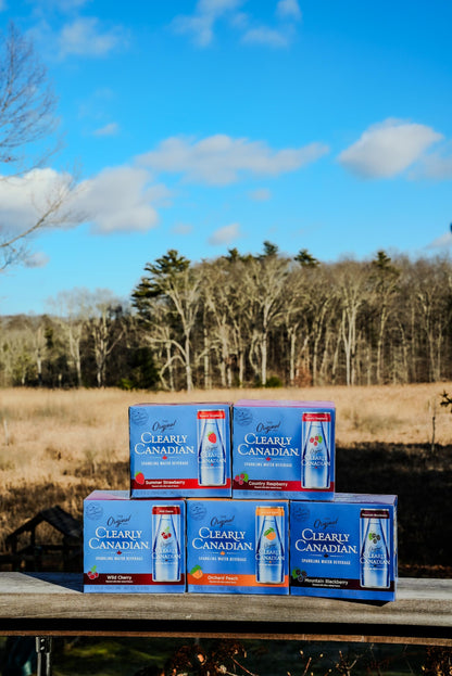 Clearly Canadian Wild Cherry 6pk Cans