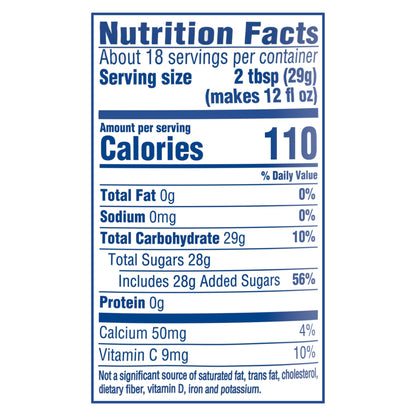 Kool-Aid Sugar Sweetened Tropical Punch Powdered Drink Mix, 19 oz. Canister