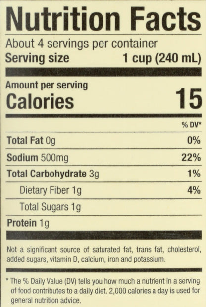 Pacific Natural Foods Organic Vegetable Broth (1 x 32 FL OZ)