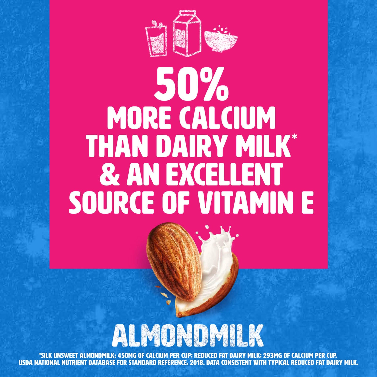 Silk Shelf-Stable Almond Milk, Unsweetened, Dairy-Free, Vegan, Non-GMO Project Verified, 1 Quart (Pack of 6)