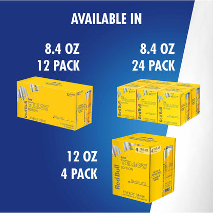 Red Bull Yellow Edition Energy Drink, 12 fl oz (RB203753)