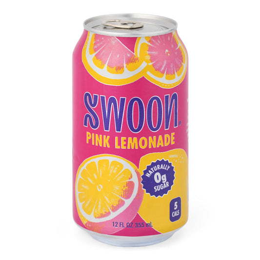 Swoon, Lemonade Pink Zero Sugar, 12 Fl Oz