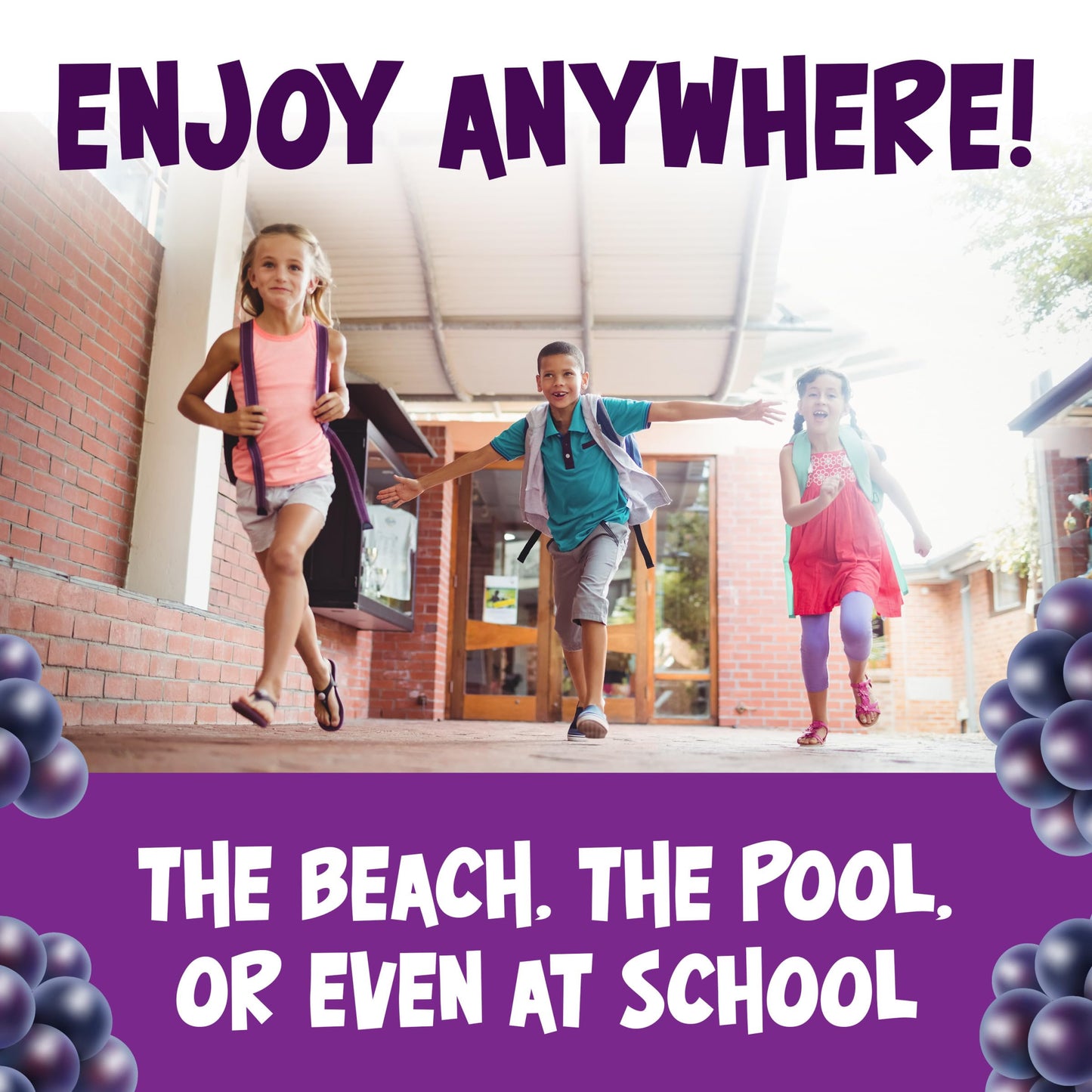 Kool-Aid Unsweetened Drink Mix, 1 Packet, for Flavorful Hydration and Shareable Refreshment, Grape Artificially Flavored, Good Source of Vitamin C, Caffeine Free, 0.14 oz