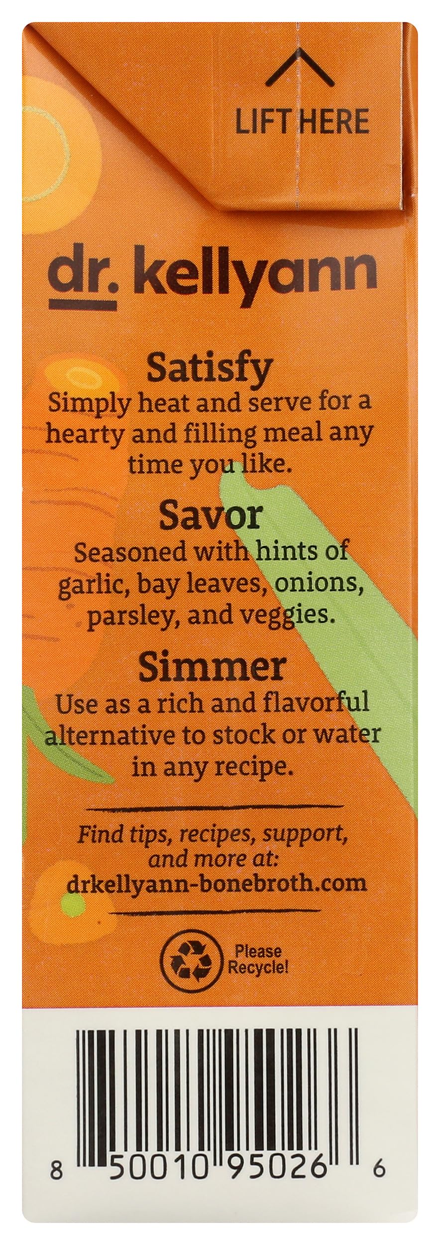 Dr. Kellyann, Bone Broth Chicken Roasted, 16.9 Ounce