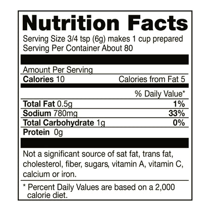Maggi Beef Base, Stock and Bouillon, Gluten Free, No Added MSG, Bulk 1 lb Tub (Pack of 6)