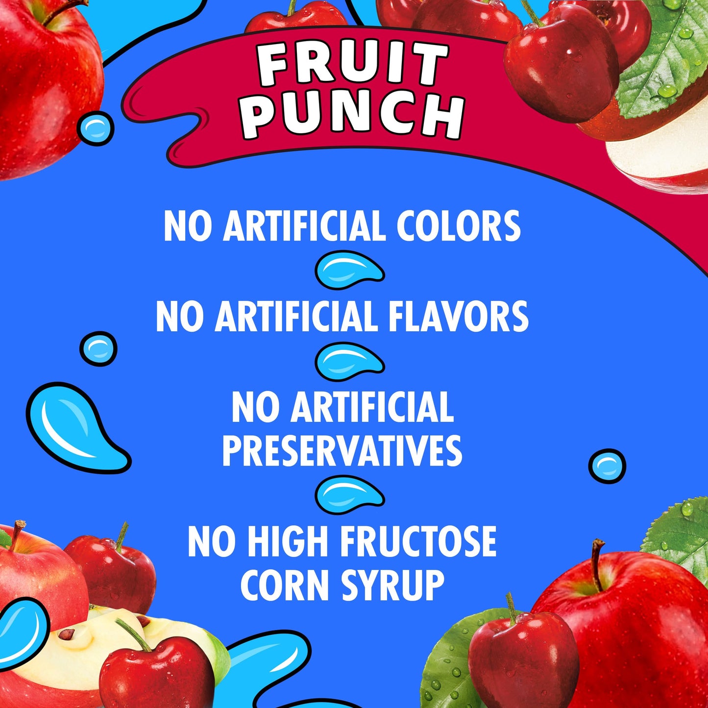 Capri Sun Fruit Punch Flavored 100% Juice Blend From Concentrate With Added Ingredient and Other Natural Flavor, 6 oz. Pouches, 40 Per Case