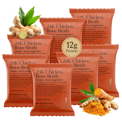 Kroma Broth Sampler – Chicken, Grass-Fed Beef & Vegetable | Gluten-Free, Dairy-Free, Collagen & Plant-Based Wellness Bundle